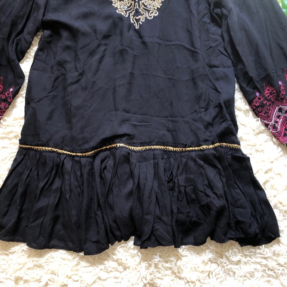 NWT Free People Wild One Embellished Mini Dress - Picture 7 of 8